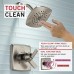 Delta Ashlyn 17 Series Dual-Function Shower Trim Kit with Single-Spray Touch Clean Shower Head  Stainless T17264-SS (Valve Not Included) - B00OTY7RDG